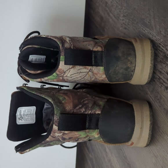 Danner dry mens 9  steadfast 8" realtree extra green camo EUC waterproof - Picture 3 of 8